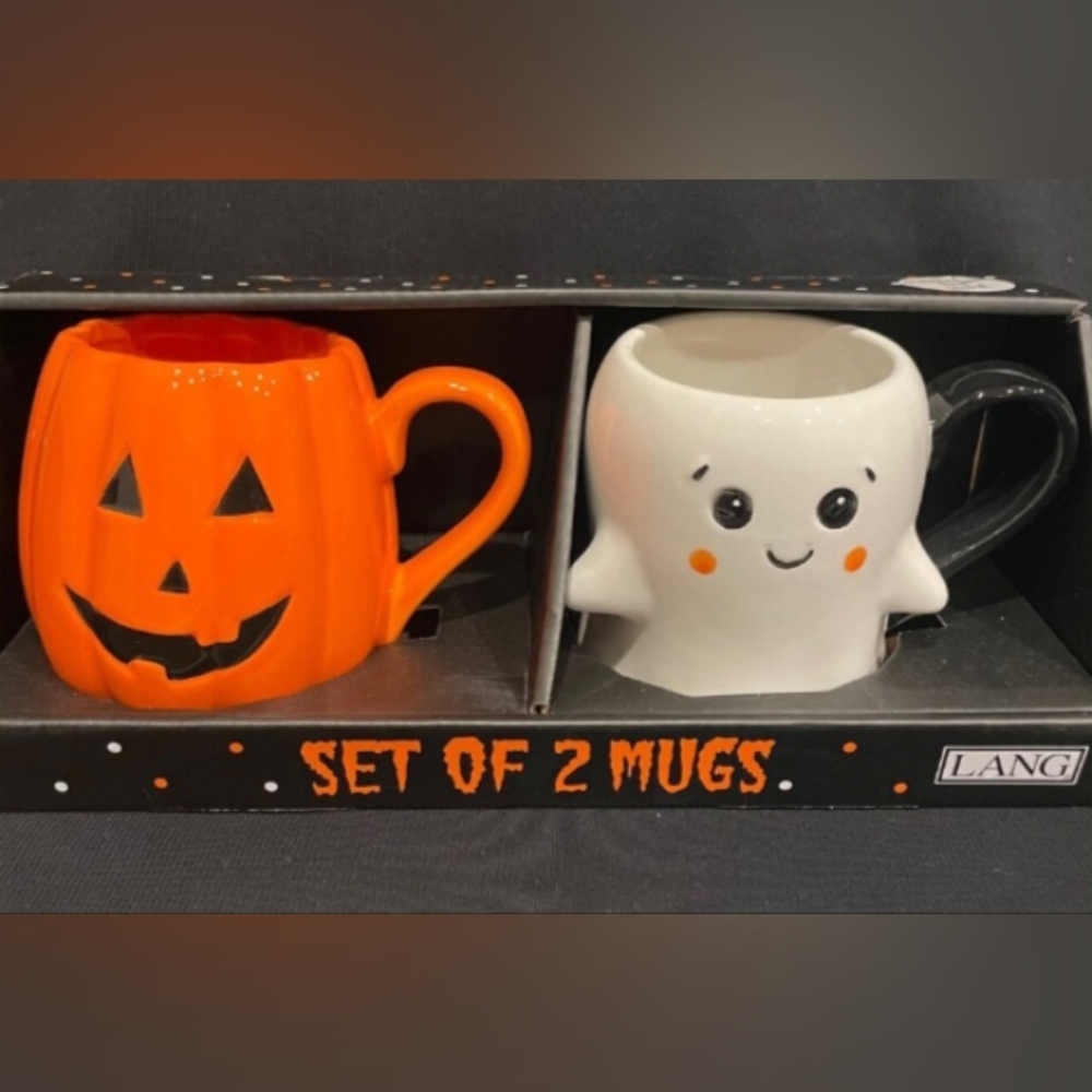 Pumpkin and Ghost mug set , pumpkin mug, ghost mug, 👻 NWT